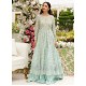 Sea Foam Flora Overlay Gown