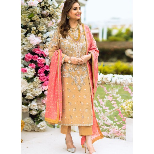 Mellow Apricot Flora Mother of the Bride Groom Dress Mellow Apricot Flora Mother of the Bride Groom Dress