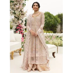 Desert Sand Flora Lehenga