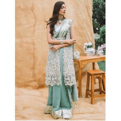 Green Sheen Coco Saree