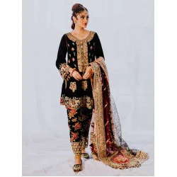 Black Coco Trousers Suit