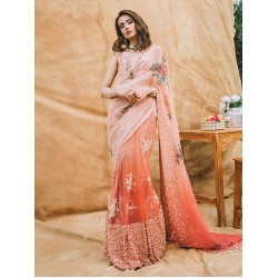 Misty Rose Coco Saree