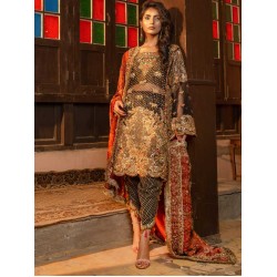 Black and Bronze Coco Kaftan Black and Bronze Coco Kaftan