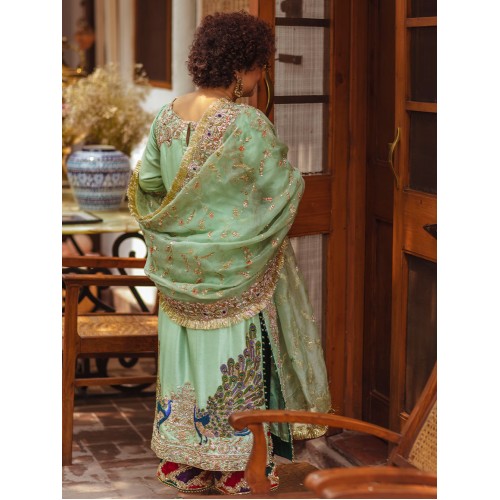 Light Green Coco Party Wear