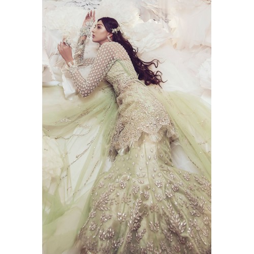 Nyanza Zenobia Multi-Tiered Lehenga