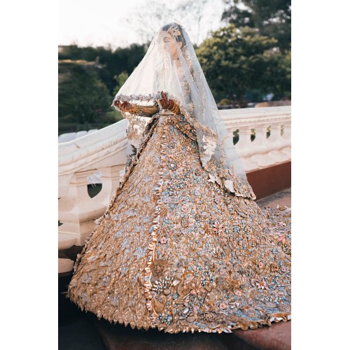 Flora and Fauna Zenobia Lehenga