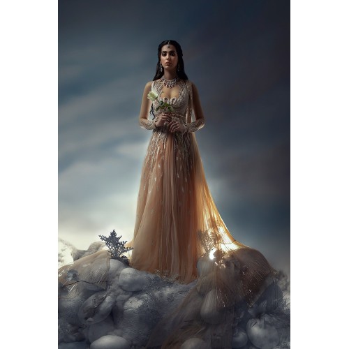 Earth Yellow Zenobia Gown