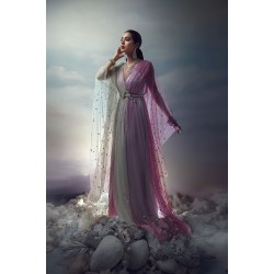 Honeydew Mauve Zenobia Kaftan Honeydew Mauve Zenobia Kaftan