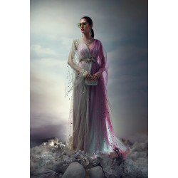 Honeydew Mauve Zenobia Kaftan