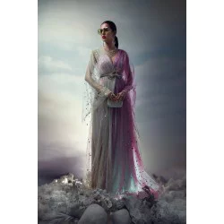 Honeydew Mauve Zenobia Kaftan