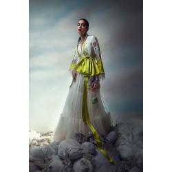 Off White Zenobia Multi Tiered Skirt