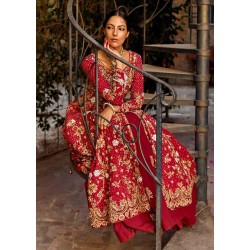 Turkey Red Zephyr Gown