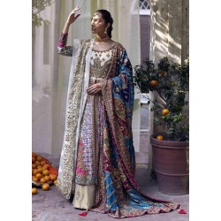 Off White Zephyr Lehenga