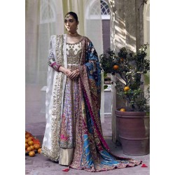 Off White Zephyr Lehenga