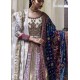 Off White Zephyr Lehenga