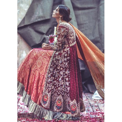 Blood Red Zephyr Gown