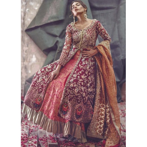 Blood Red Zephyr Gown