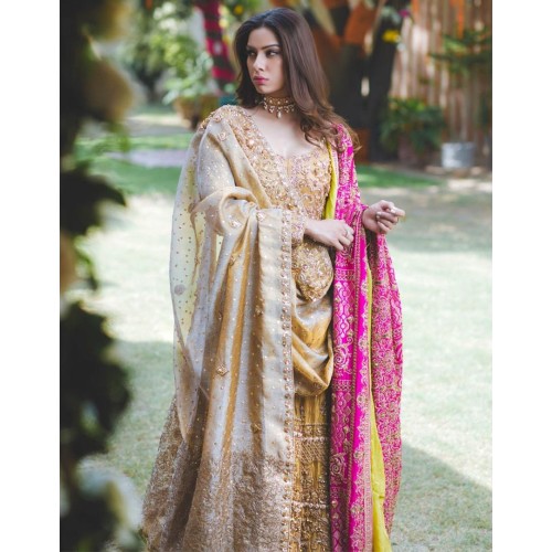 Mustard Zephyr Gown