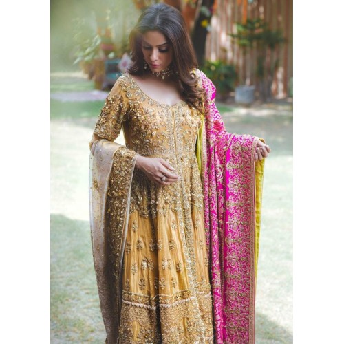 Mustard Zephyr Gown