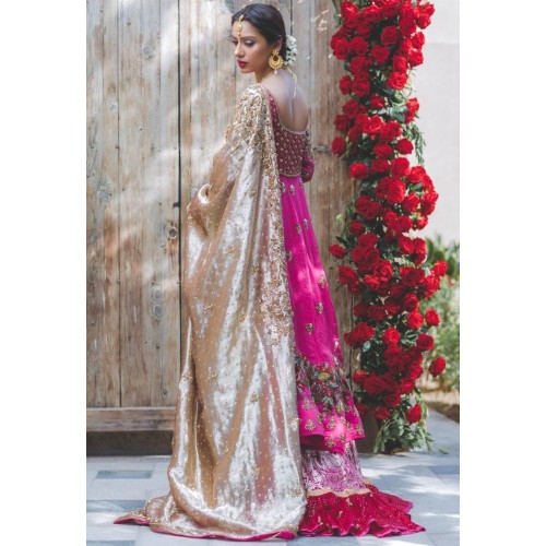 Hollywood Cerise Zephyr Lehenga Hollywood Cerise Zephyr Lehenga