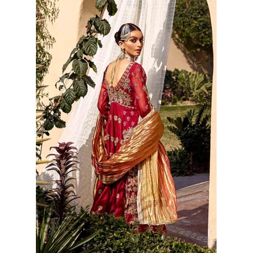 Turkey Red Zephyr Pishwas