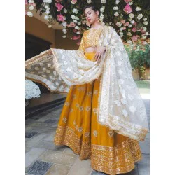 Xanthous Zephyr Lehenga Choli