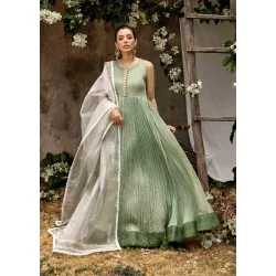 Laurel Green Zephyr Pishwas