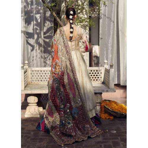 Off White Zephyr Gown