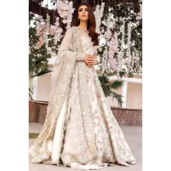 White Peony Lehenga
