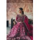 Fuchsia Purple Peony Gown