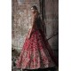 NCS Red Peony Bridal Lehenga