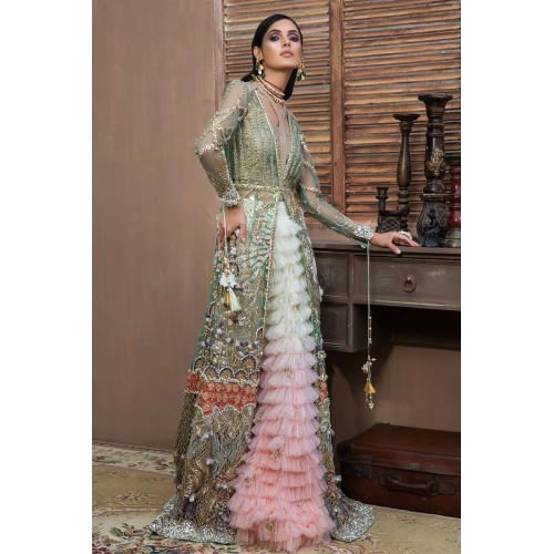 Light Sea Green Balsam Lehenga