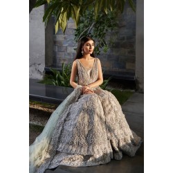 French Grey Peony Sharara