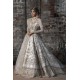 Off White Peony Gown