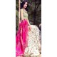Celadon White Peony Lehenga