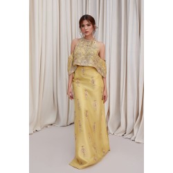 Jasmine Peony Halter Dress