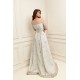 White Peony Party Gown