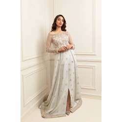 White Peony Party Gown