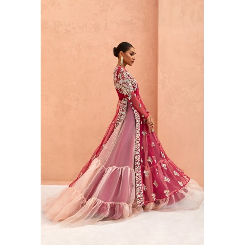 Madder Peony Lehenga
