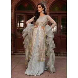 French Grey Azalea Party Wear