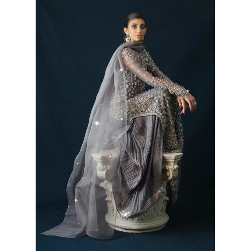 Cadet Gray Marsh Sharara