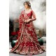 Carnelian Monarch Lehenga