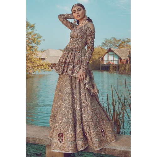 Crayola Gold Monarch Peplum