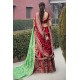 Carmine Monarch Lehenga Carmine Monarch Lehenga