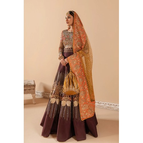 Caput Mortuum Ochre Balsam Lehenga Choli