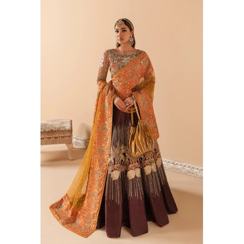 Caput Mortuum Ochre Balsam Lehenga Choli