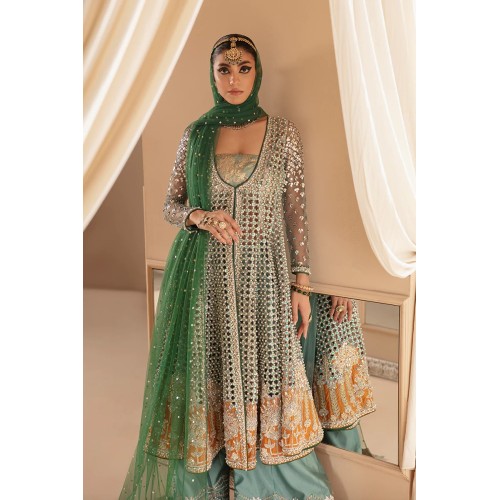 Camouflage Green Balsam Peplum