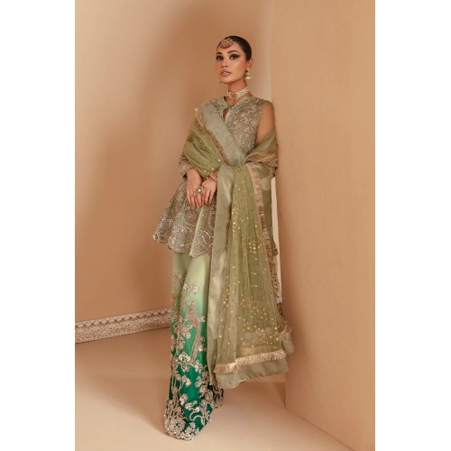 Light Mint Balsam Peplum