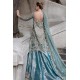 Celestial Blue Azalea Lehenga