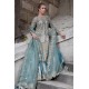 Celestial Blue Azalea Lehenga